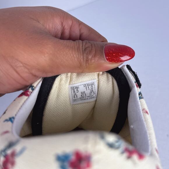 Vans Old Skool Cream/Yellow Floral | 11 - Picture 2 of 7